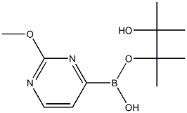 2-METHOXYPYRIMIDINE-4-BORONIC ACID PINACOL ESTER Structure