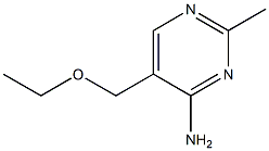 5-(ETHOXYMETHYL)-2-METHYLPYRIMIDIN-4-AMINE 구조식 이미지