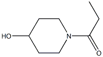 1-PROPIONYLPIPERIDIN-4-OL 구조식 이미지