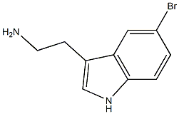 2-(5-BROMO-1H-INDOL-3-YL)ETHANAMINE Structure