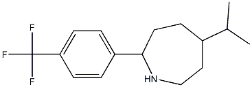 5-ISOPROPYL-2-[4-(TRIFLUOROMETHYL)PHENYL]AZEPANE Structure