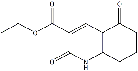 ETHYL 2,5-DIOXO-1,2,4A,5,6,7,8,8A-OCTAHYDROQUINOLINE-3-CARBOXYLATE Structure