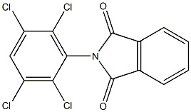 2-(2,3,5,6-tetrachlorophenyl)isoindoline-1,3-dione 구조식 이미지