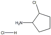 2-chlorocyclopentylamine hydrochloride Structure