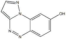 benzo[e]pyrazolo[5,1-c][1,2,4]triazin-8-ol 구조식 이미지