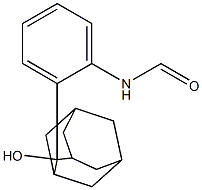 N-[2-(2-hydroxy-2-adamantyl)phenyl]formamide Structure