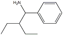 2-ethyl-1-phenylbutan-1-amine Structure