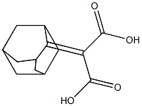 2-tricyclo[3.3.1.1~3,7~]dec-2-ylidenmalonic acid 구조식 이미지