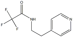 N1-[2-(4-pyridyl)ethyl]-2,2,2-trifluoroacetamide 구조식 이미지