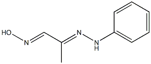 2-(2-phenylhydrazono)propanal oxime 구조식 이미지
