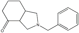 2-benzyloctahydro-4H-isoindol-4-one 구조식 이미지