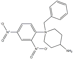 1-benzyl-N-(2,4-dinitrophenyl)-4-piperidinamine 구조식 이미지