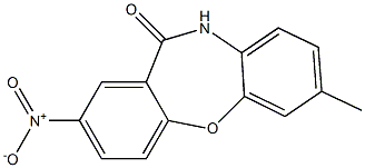 7-methyl-2-nitrodibenzo[b,f][1,4]oxazepin-11(10H)-one 구조식 이미지