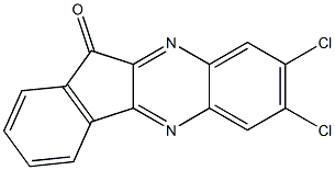 7,8-dichloro-11H-indeno[1,2-b]quinoxalin-11-one 구조식 이미지