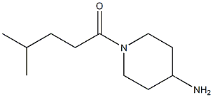 1-(4-aminopiperidin-1-yl)-4-methylpentan-1-one Structure