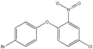 1-(4-bromophenoxy)-4-chloro-2-nitrobenzene Structure