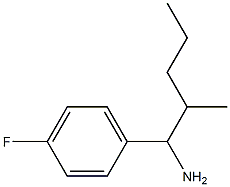 1-(4-fluorophenyl)-2-methylpentan-1-amine 구조식 이미지