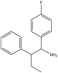 1-(4-fluorophenyl)-2-phenylbutan-1-amine 구조식 이미지