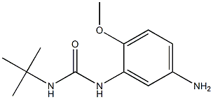 1-(5-amino-2-methoxyphenyl)-3-tert-butylurea Structure