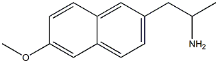 1-(6-methoxynaphthalen-2-yl)propan-2-amine 구조식 이미지