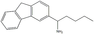 1-(9H-fluoren-3-yl)pentan-1-amine Structure