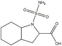 1-(aminosulfonyl)octahydro-1H-indole-2-carboxylic acid Structure