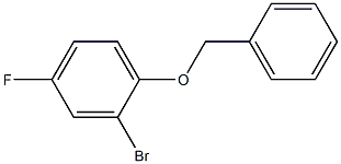 1-(benzyloxy)-2-bromo-4-fluorobenzene Structure