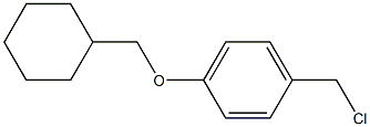 1-(chloromethyl)-4-(cyclohexylmethoxy)benzene Structure