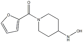 1-(furan-2-ylcarbonyl)piperidine-4-hydroxylamine 구조식 이미지