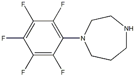 1-(pentafluorophenyl)-1,4-diazepane Structure
