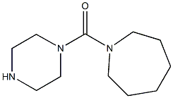 1-(piperazin-1-ylcarbonyl)azepane Structure