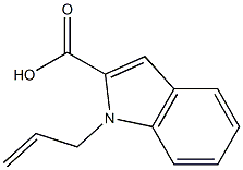 1-(prop-2-en-1-yl)-1H-indole-2-carboxylic acid Structure