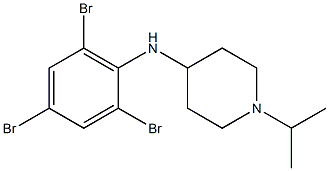 1-(propan-2-yl)-N-(2,4,6-tribromophenyl)piperidin-4-amine Structure