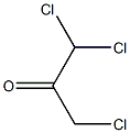 1,1,3-trichloropropan-2-one Structure