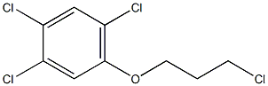 1,2,4-trichloro-5-(3-chloropropoxy)benzene Structure