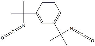 1,3-bis(2-isocyanatopropan-2-yl)benzene 구조식 이미지