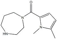 1-[(1,5-dimethyl-1H-pyrrol-2-yl)carbonyl]-1,4-diazepane Structure
