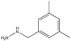 1-[(3,5-dimethylphenyl)methyl]hydrazine Structure