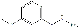 1-[(3-methoxyphenyl)methyl]hydrazine Structure