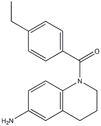 1-[(4-ethylphenyl)carbonyl]-1,2,3,4-tetrahydroquinolin-6-amine Structure