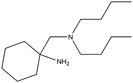 1-[(dibutylamino)methyl]cyclohexan-1-amine 구조식 이미지