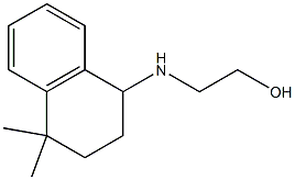 2-[(4,4-dimethyl-1,2,3,4-tetrahydronaphthalen-1-yl)amino]ethan-1-ol Structure