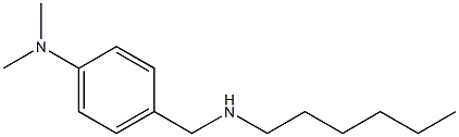 4-[(hexylamino)methyl]-N,N-dimethylaniline Structure