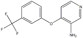 4-[3-(trifluoromethyl)phenoxy]pyridin-3-amine Structure