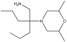 4-[4-(aminomethyl)heptan-4-yl]-2,6-dimethylmorpholine 구조식 이미지