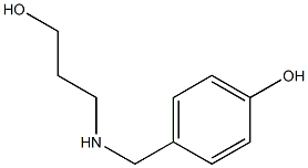 4-{[(3-hydroxypropyl)amino]methyl}phenol 구조식 이미지