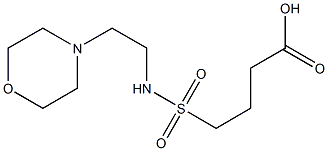 4-{[2-(morpholin-4-yl)ethyl]sulfamoyl}butanoic acid 구조식 이미지