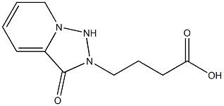 4-{3-oxo-2H,3H-[1,2,4]triazolo[3,4-a]pyridin-2-yl}butanoic acid 구조식 이미지