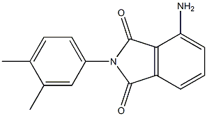 4-amino-2-(3,4-dimethylphenyl)-2,3-dihydro-1H-isoindole-1,3-dione Structure