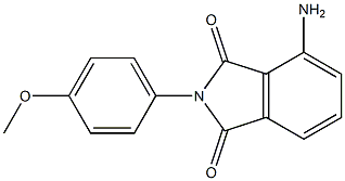 4-amino-2-(4-methoxyphenyl)-2,3-dihydro-1H-isoindole-1,3-dione 구조식 이미지